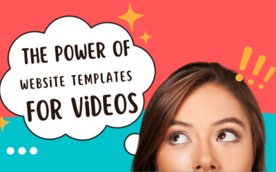 The Power of Website Templates For Videos: A Game Changer