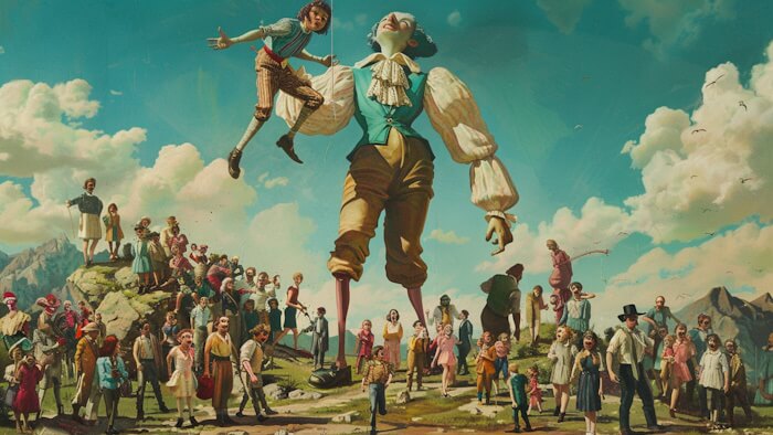 gulliver and the llilputians 