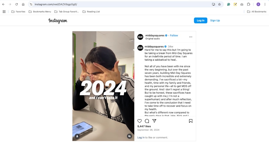 Reel from co-founder Lezlie Karls behind the scenes improves brand visibility