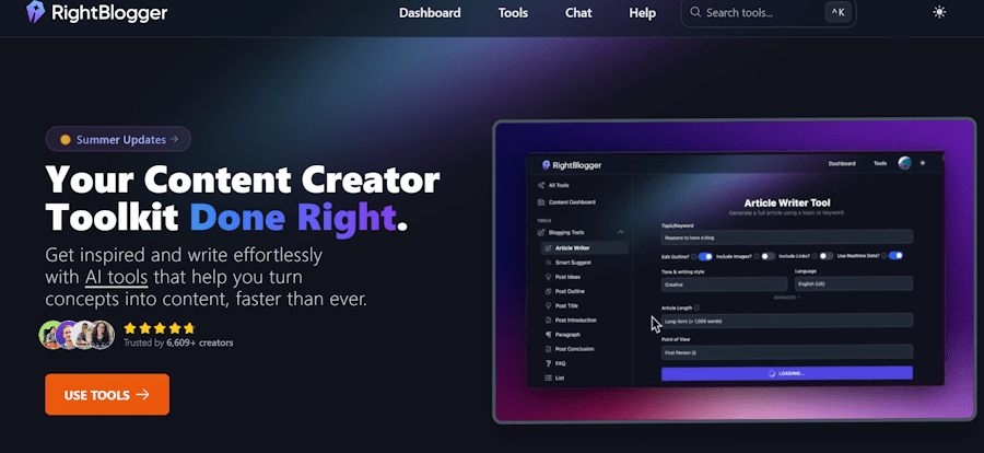 rightblogger AI