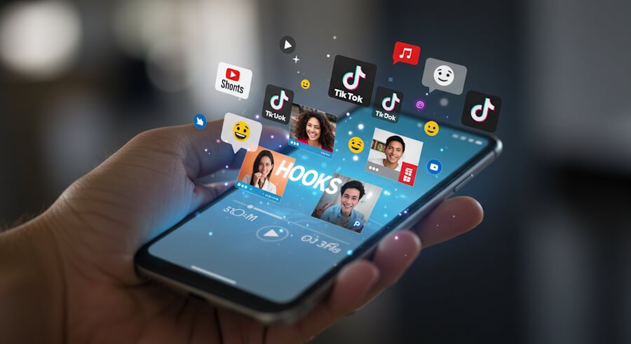 30 Short-Form Video Hooks That Stop the Scroll for Small Brands
