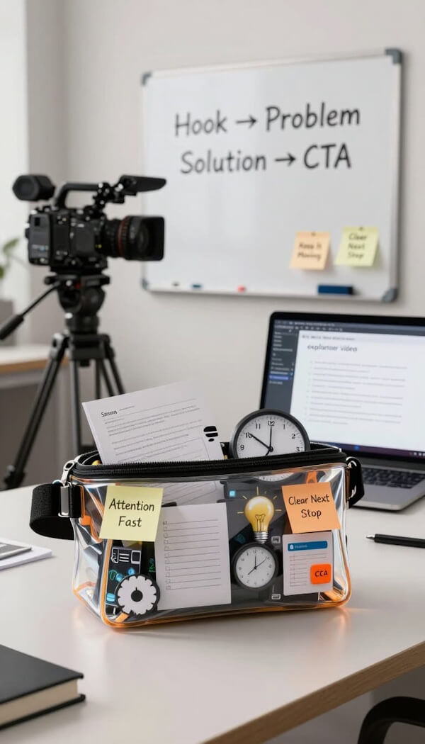 How to Write a 60-Second Explainer Video Script That Converts (Free Fill-in-the-Blank Template)