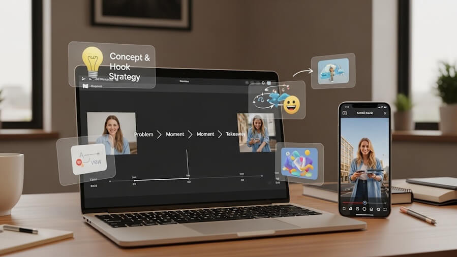 what will you get with our short AI video