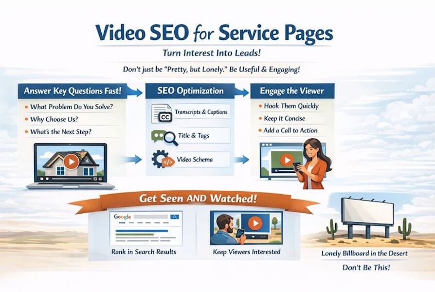 Infographic Video SEO For Service Pages