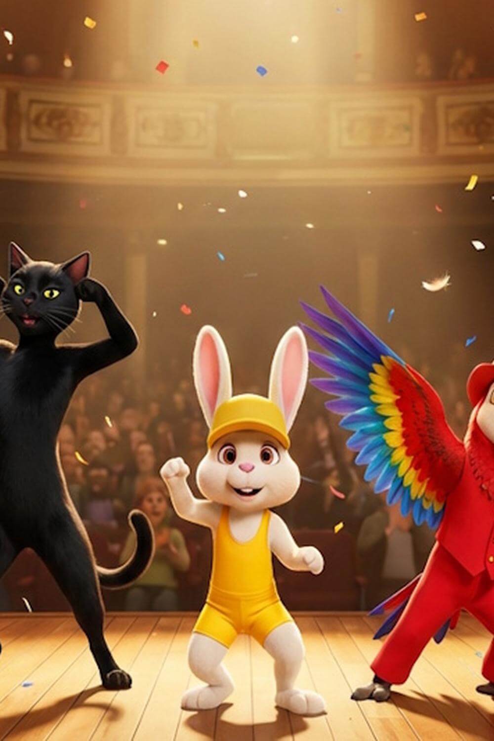 Claws & Applause: The Furry Chorus Line Turns Broadway Auditions Into Funny AI Animation