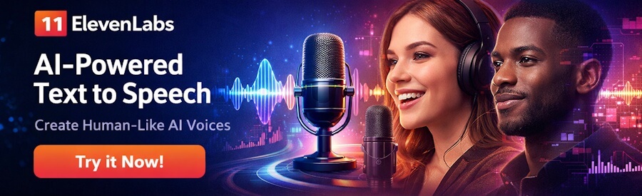 ElevenLabs AI VoiceOver text to speech tool