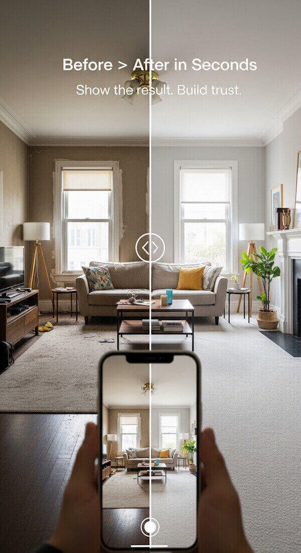 How To Create Before and After Videos for Service Businesses