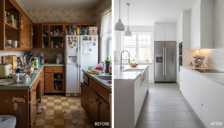 How To Create Before and After Videos for Service Businesses