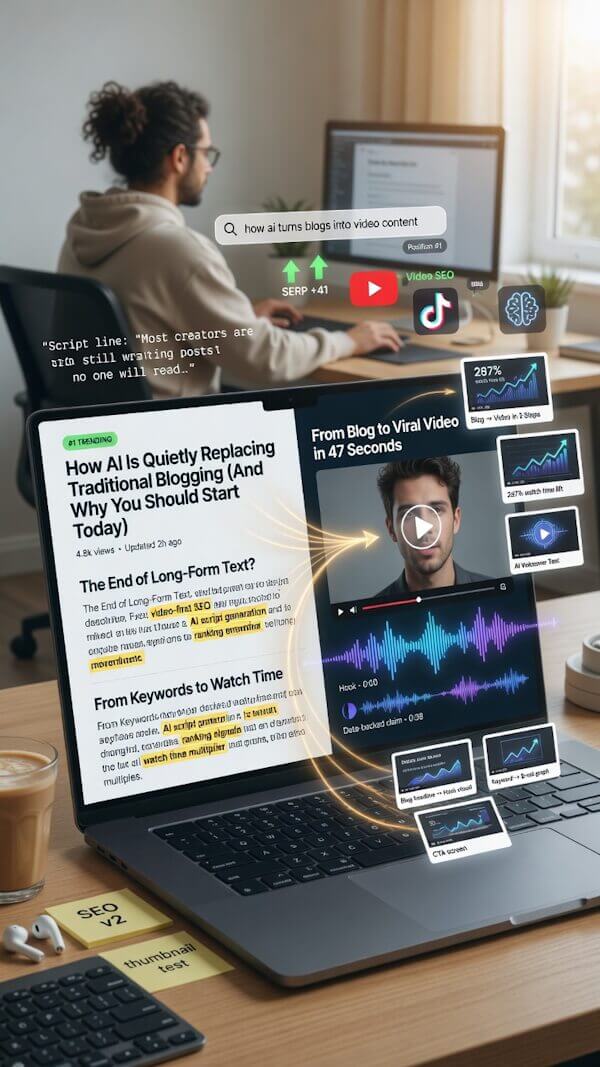 Blog to Video SEO: Turn Strong Posts Into Searchable AI Videos