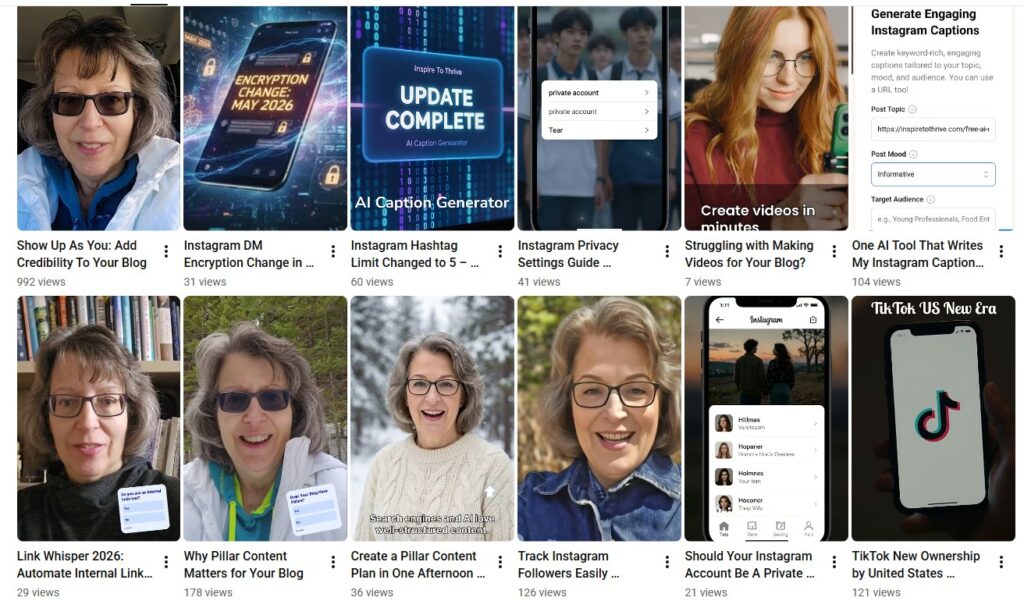 The real video vs AI generated video results