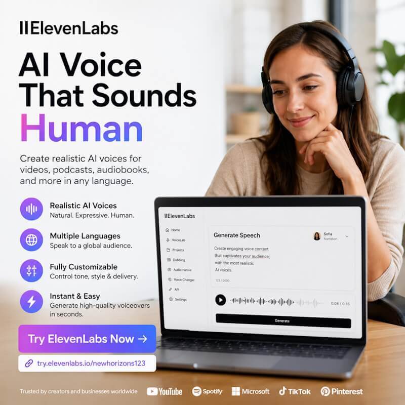 Elevanlabs AI Voice that Sounds Human