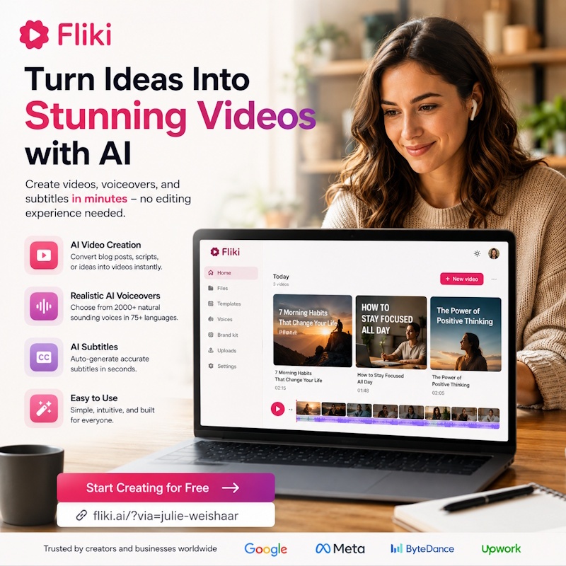 Fliki Turn Ideas Into Stunning Videos with AI