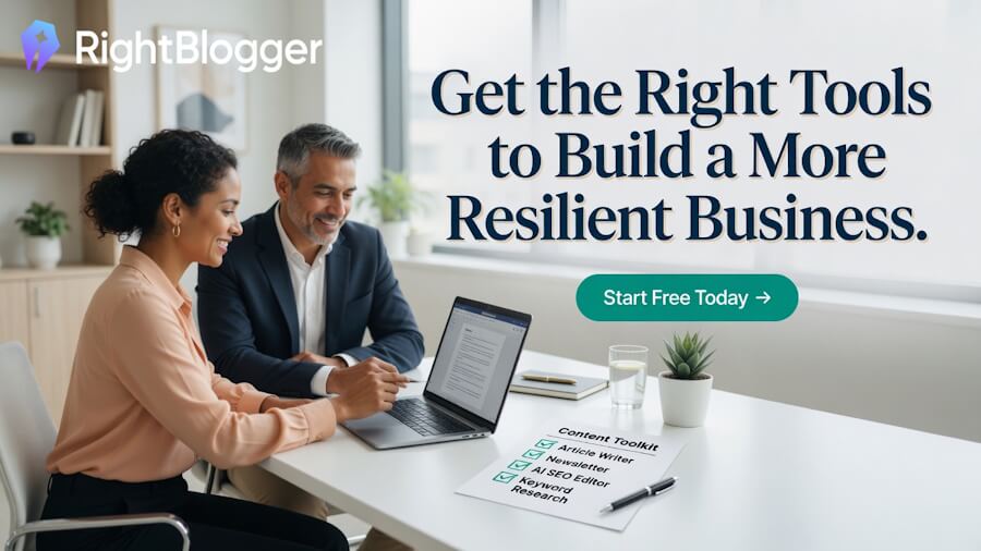 Use RightBlogger to Build a More Resilient Business