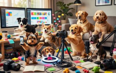 What Puppies Would Do If They Tried to Keep Up With Social Media