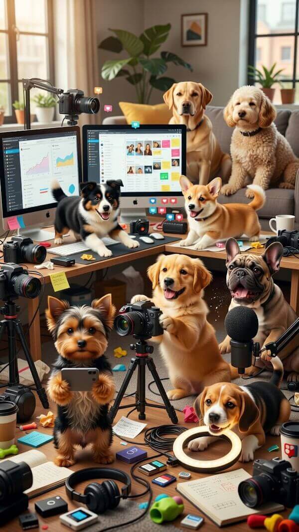 What Puppies Would Do If They Tried to Keep Up With Social Media