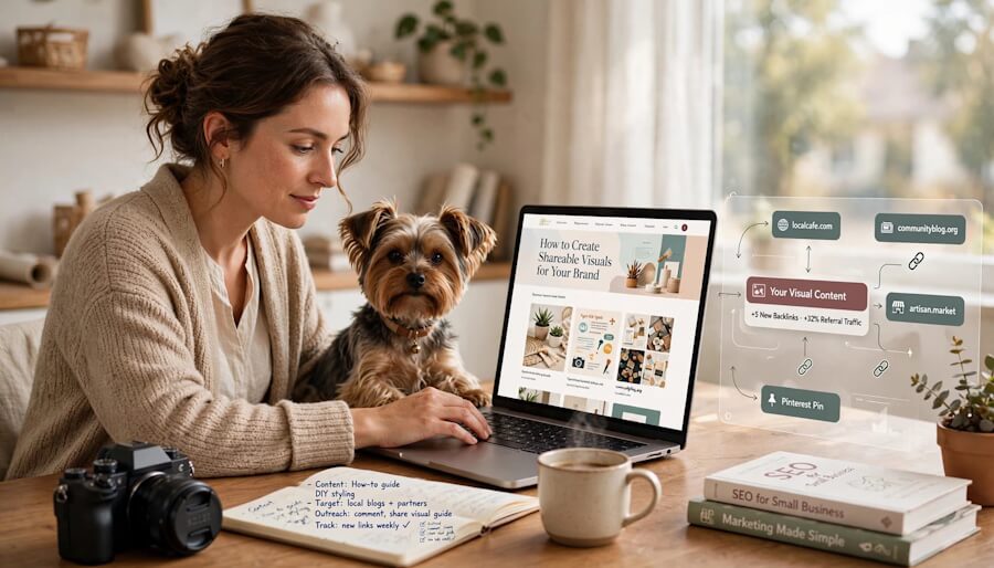 Visual Content Link Building for Small Businesses