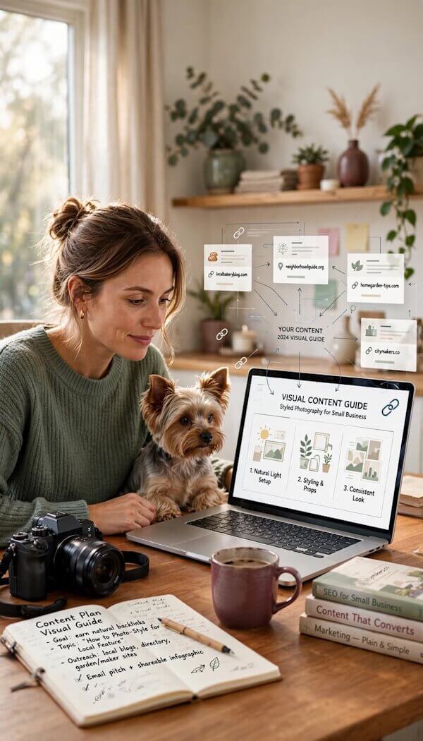 Visual Content Link Building for Small Businesses